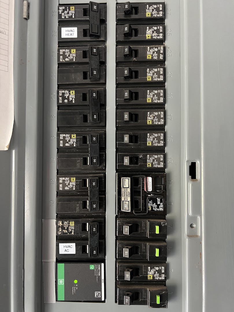 Breaker panel wiring, Palm Coast FL
